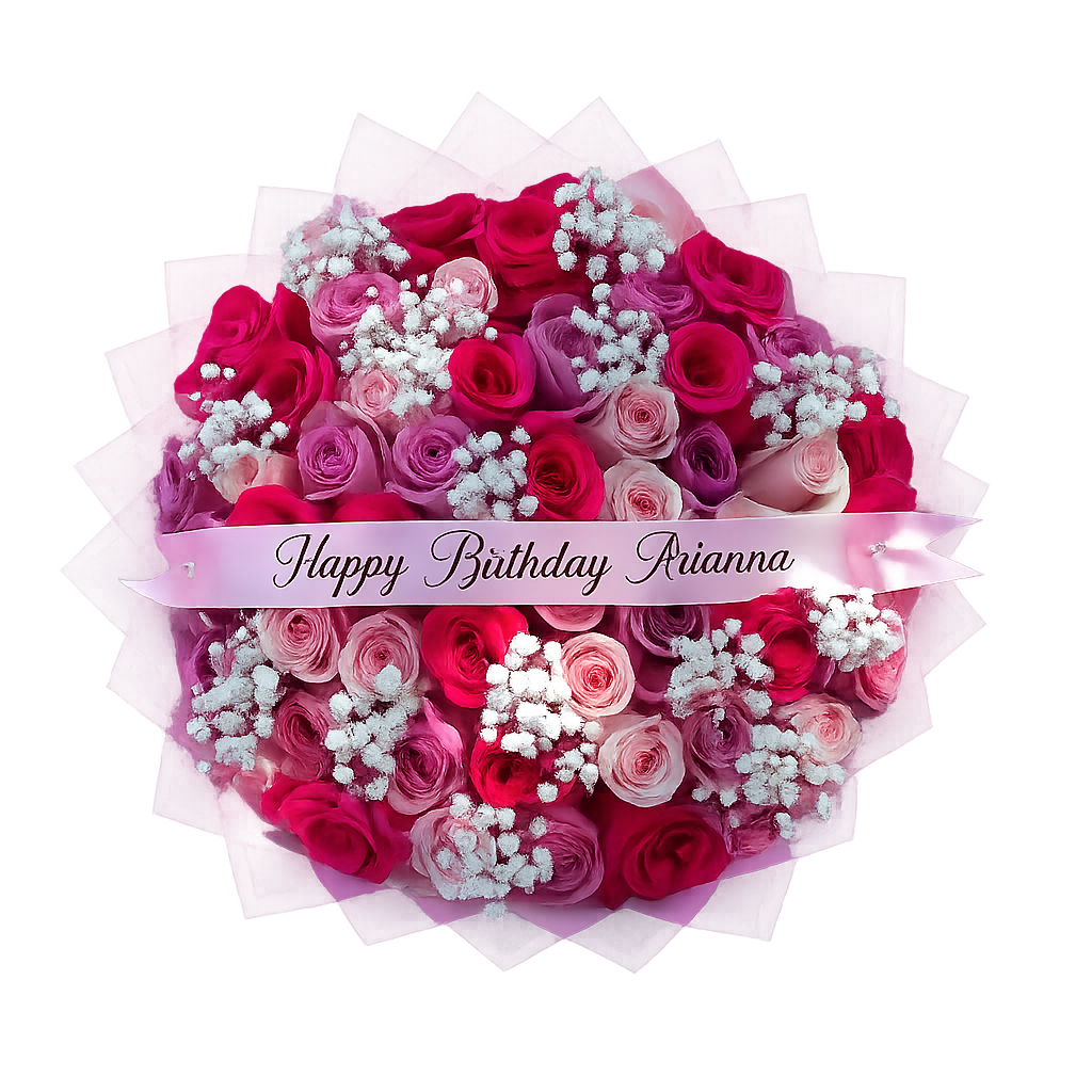 100 red roses