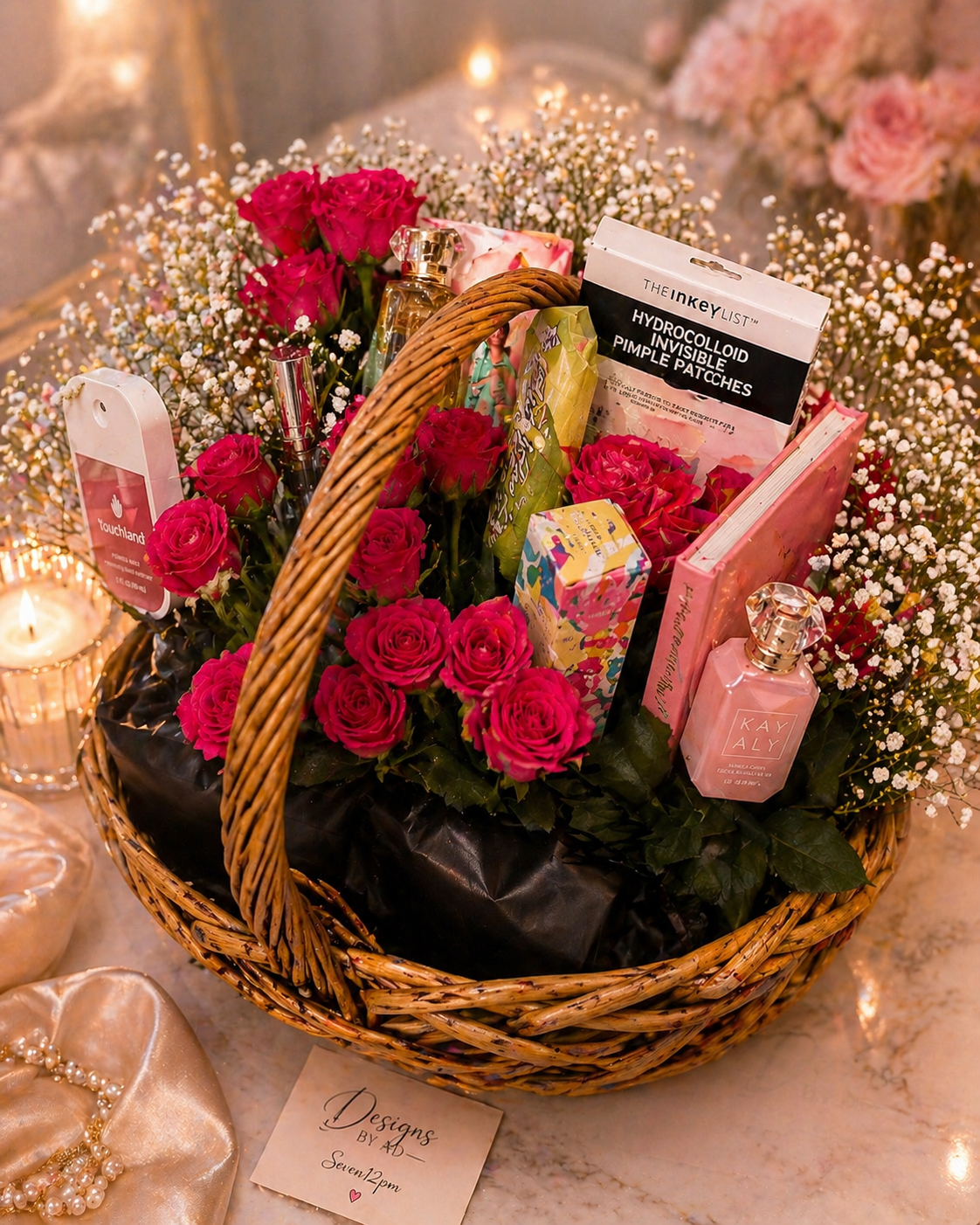 Luxury bloom basket